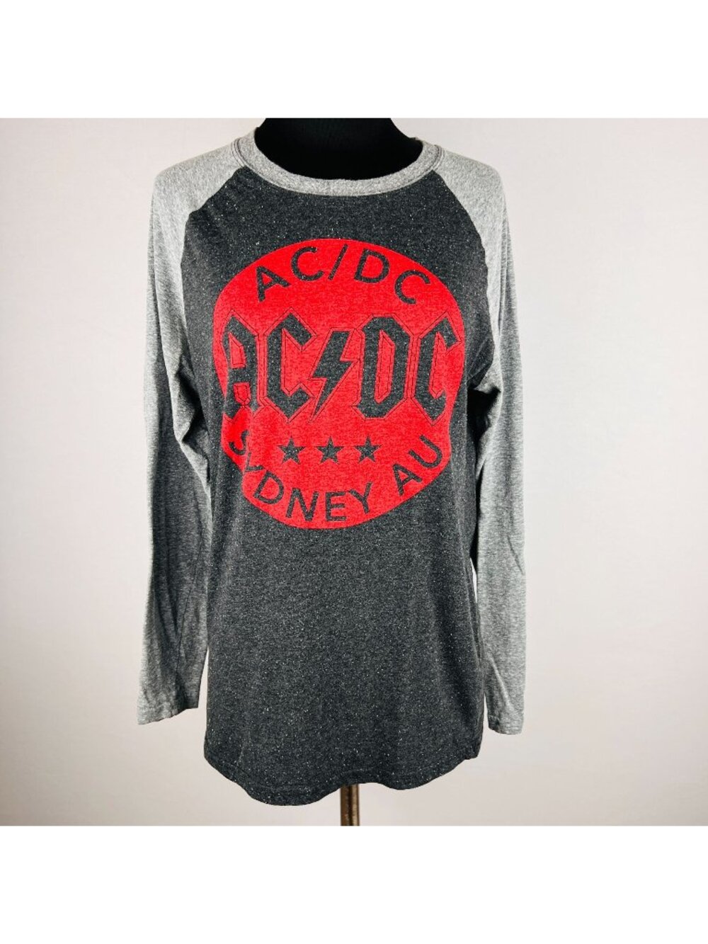 AC/DC ACDC Sydney AU Long Sleeve Med T-Shirt Shirt
